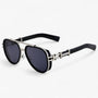 Übergroße Steampunk Sonnenbrille mit polarisierten Gläsern – Arclight