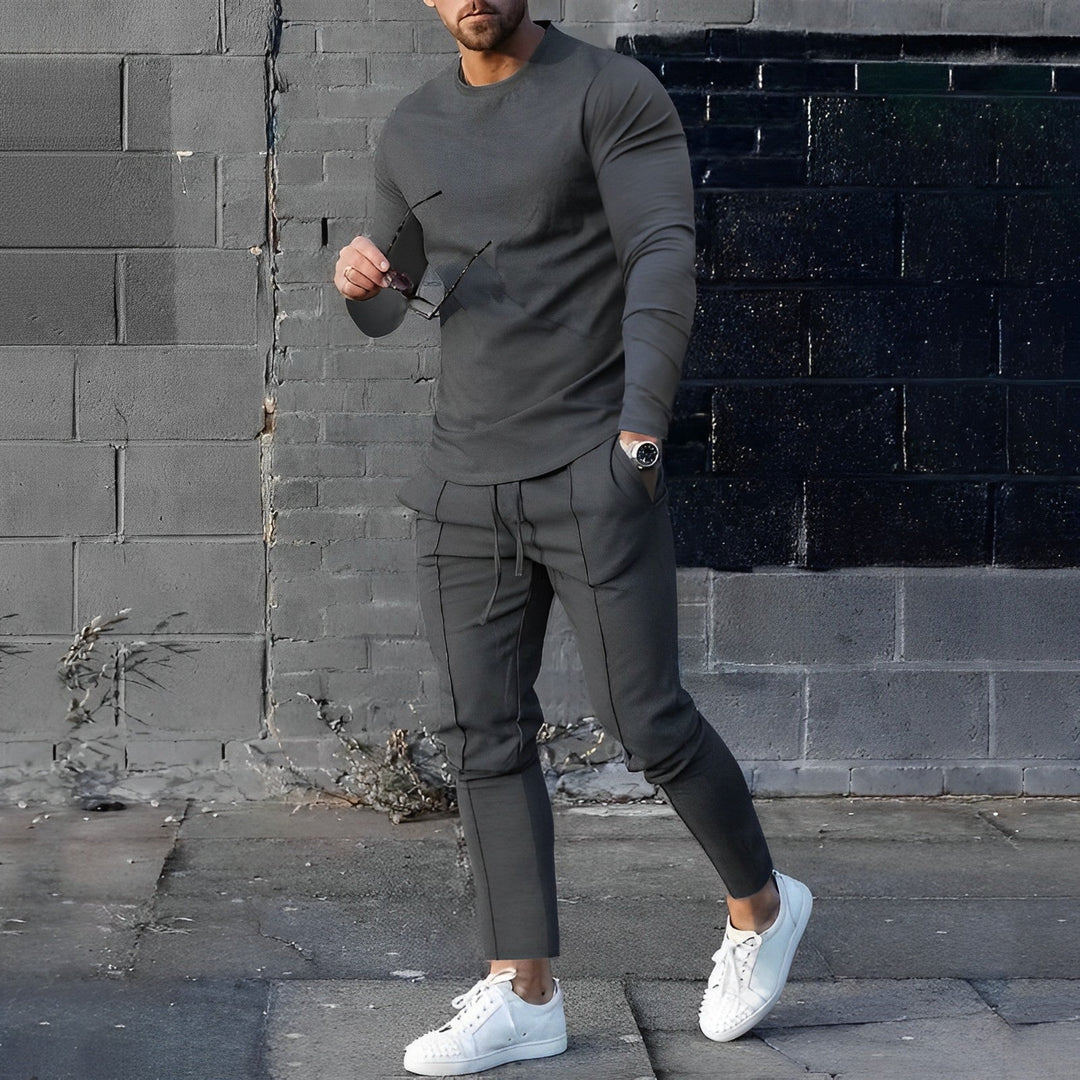 Stilvolles 2-teiliges Herrenoutfit - UrbanEase