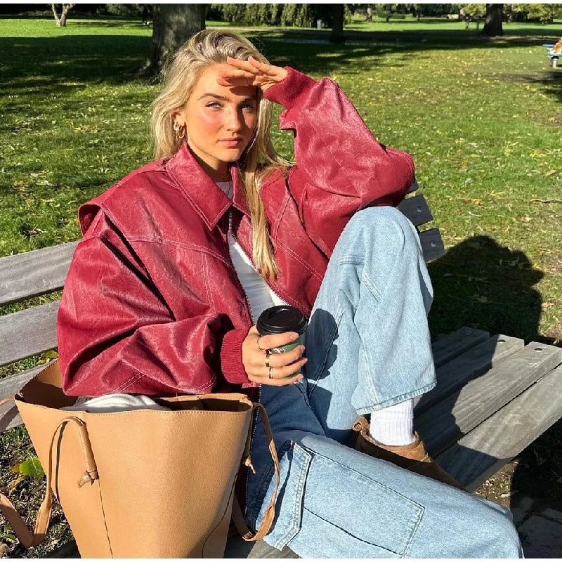 Catherine Lederjacke | Stilvoll & Modern