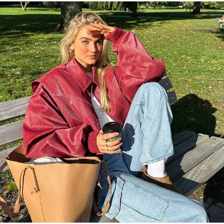 Catherine Lederjacke | Stilvoll & Modern