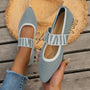 Stilvolle Damen-Sommerschuhe mit spitzer Spitze - Lina