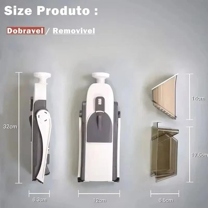 Sicherer 5-in-1 Gemüseschneider (1+1 gratis) - VeggieChop Pro