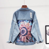 Oversize Damen Jeansjacke - Lynn