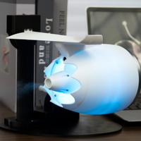 Turbojet Fan-Type Mist Humidifier with RGB Lighting – AeroMist