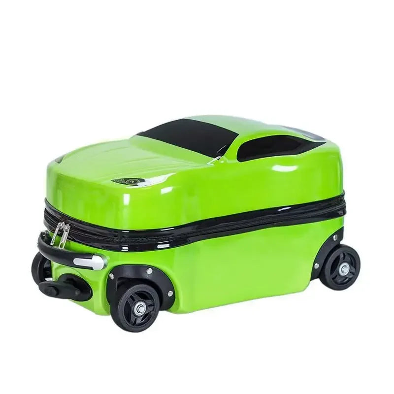 Harde Kinderkoffer met Auto Ontwerp – Turin