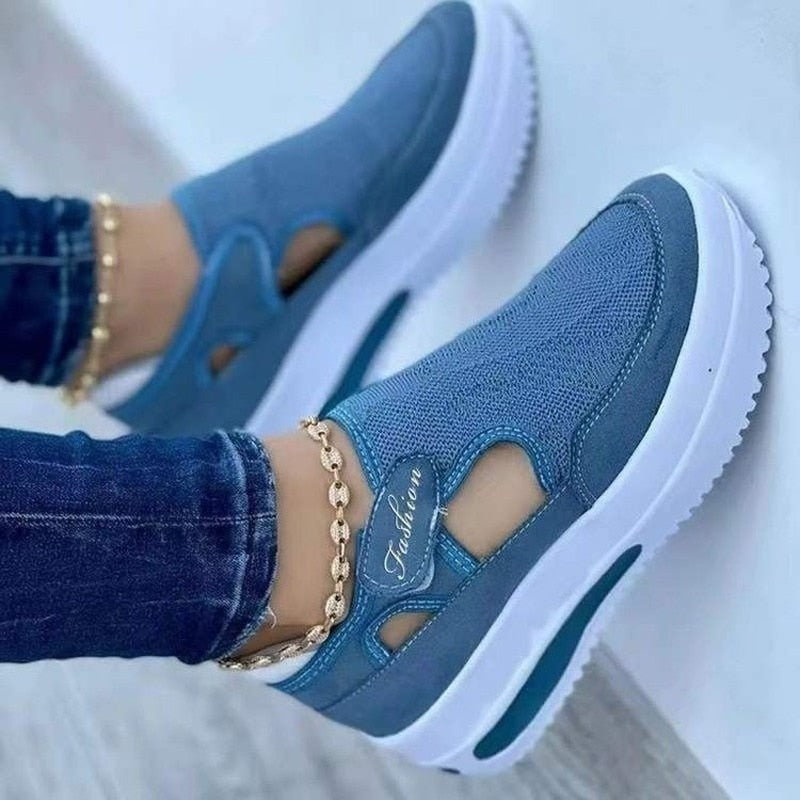 Atmungsaktive Damen Mesh-Sneaker – Liana
