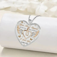 Gegraveerde Hartketting – Sofie “Forever”