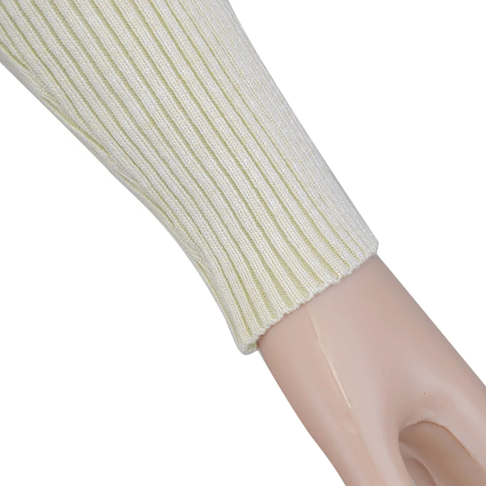 Vina Geripptes Kleid | Stilvoll & Warm