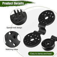 Heavy-Duty Wind-Proof Clips for Outdoor Nets and Tarps 5