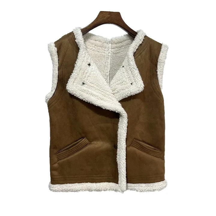 Janet Leren Winter Vest | Stylish & Timeless
