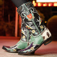 Einzigartige Damen-Cowboystiefel - Carmen