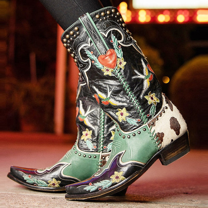 Einzigartige Damen-Cowboystiefel - Carmen