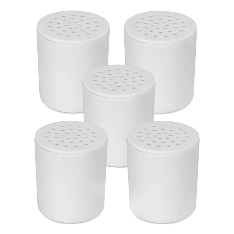 5 Duschkopf Filter Nachfüllungen - ClearFlow