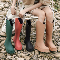 Hohe Damen Regenstiefel wasserdicht mit Komfortsohle – Maris