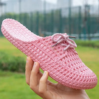 Ademende Dames Outdoor Loafers met Open Tenen - Linaya
