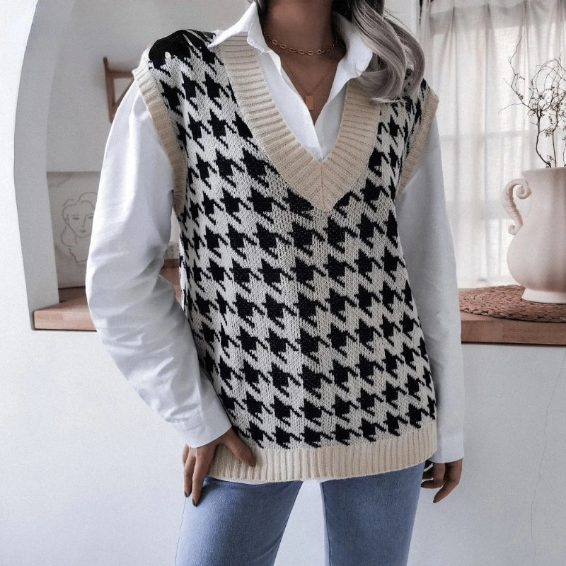 Karierter Damen-Spencer – Yara