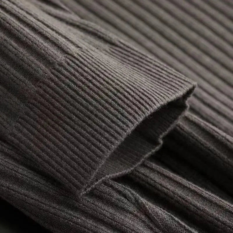Herren Merino Rollkragenpullover mit Reißverschluss - Ethan