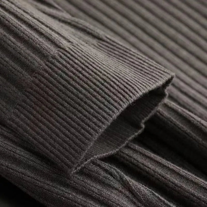 Herren Merino Rollkragenpullover mit Reißverschluss - Ethan