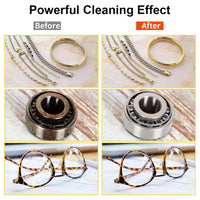 Ultrasonic Glasses Cleaners 40kHz Stainless Steel Jewelry Cleaning Machine – ClearWave 