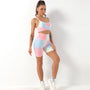 Donna Sport Set (Kurz) | Ein einzigartiges Tie-Dye Workout-Set!