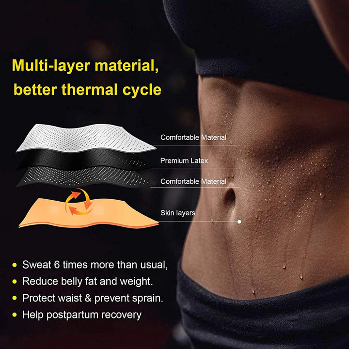 Neopren-Taillentrainer - SweatPro