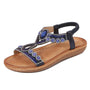 Modische Damensandalen mit Strass und Glitzer – Sommerschuhe für Fest & Freizeit