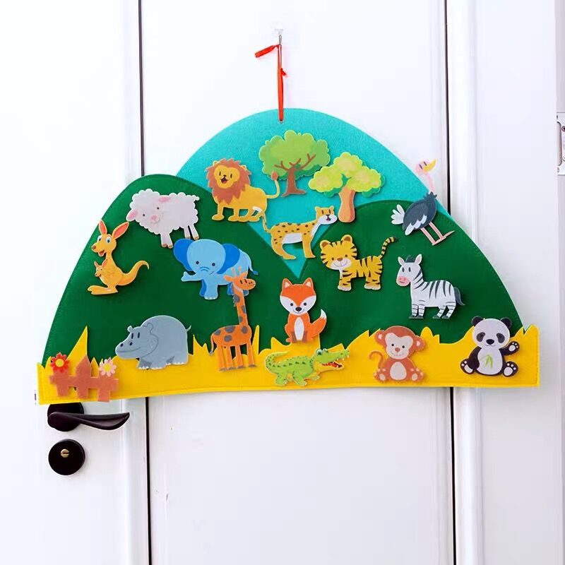 DIY Felt Board for Children - AnimalAdventure