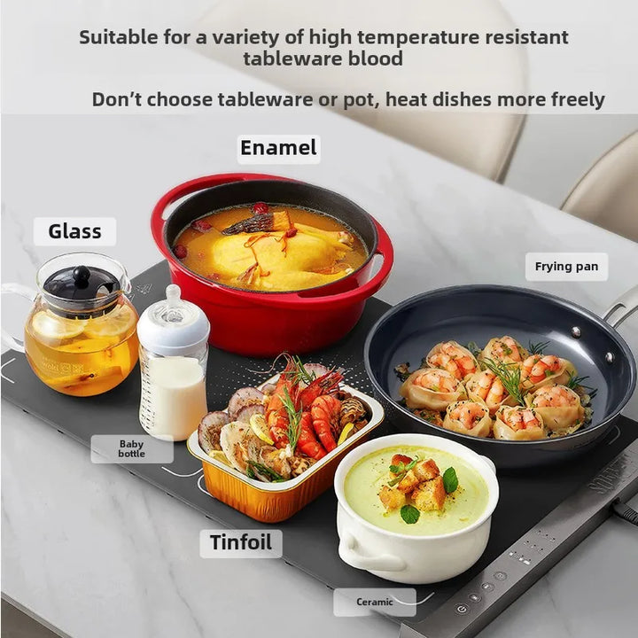 Vouwbare Elektrische Drankenverwarmer 220V Flexibel Verwarmingsplaat – HeatMate