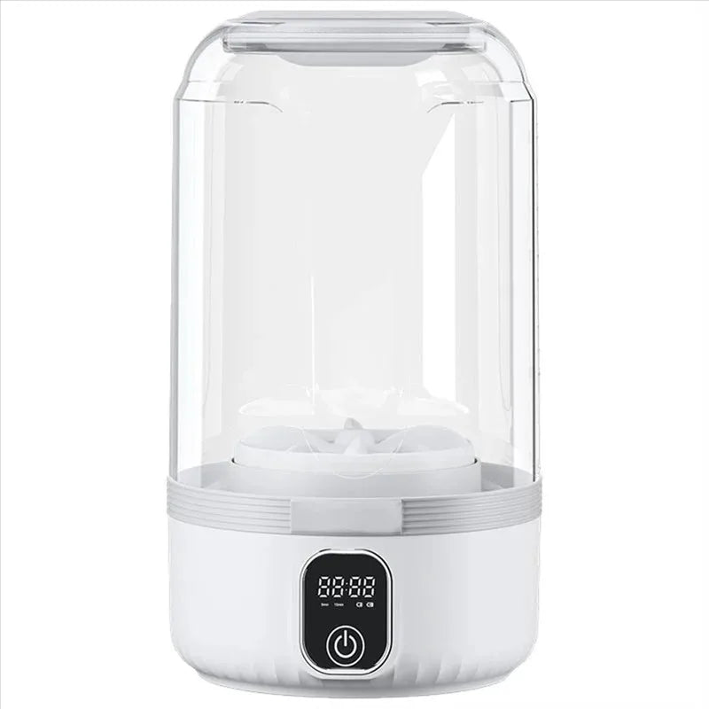Tragbare Mini-Waschmaschine mit LED-Display für Reisen und kleine Kleidungsstücke