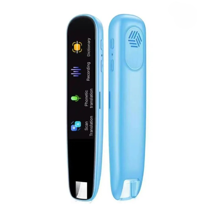 Intelligent translation pen with offline scanning and 123 language support