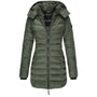 Damenparka mit Kapuze und Daunenfüllung - Elena