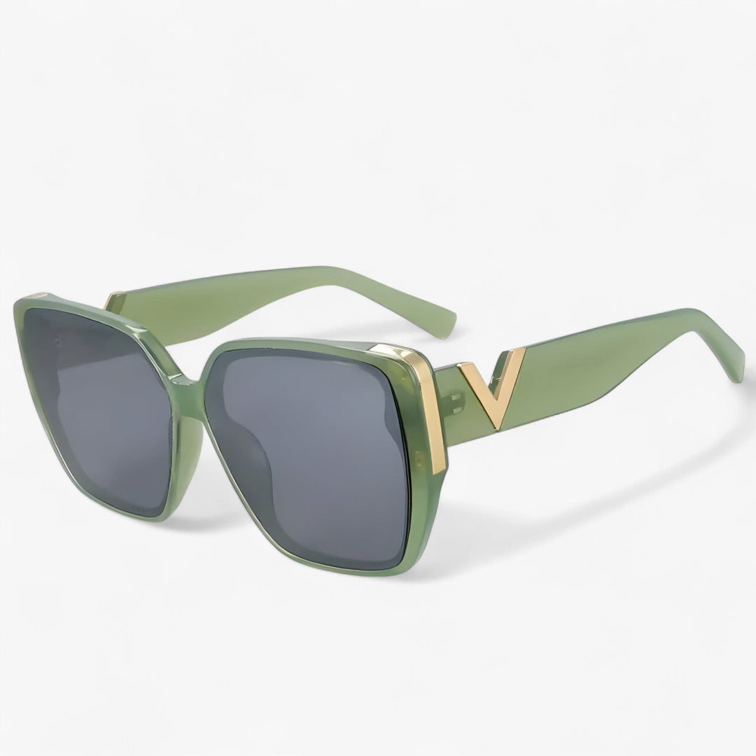 V-Shaped Mirrored Sunglasses – Kryos