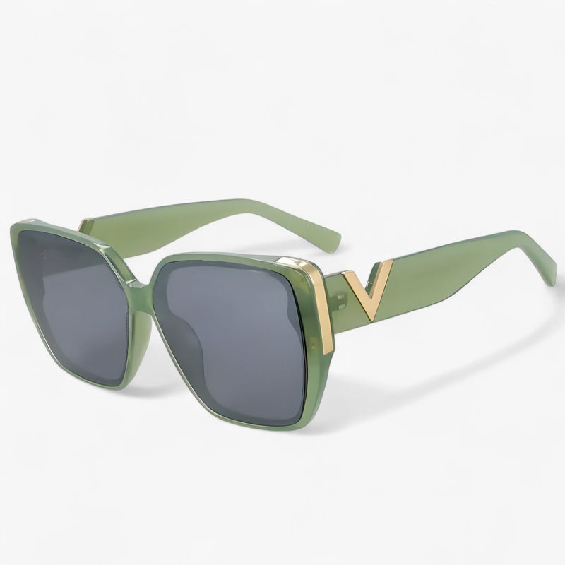 V-Shaped Mirrored Sunglasses – Kryos