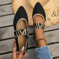 Stilvolle Damen-Sommerschuhe mit spitzer Spitze - Lina