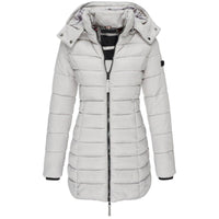 Damenparka mit Kapuze und Daunenfüllung - Elena
