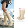 Damen Regenstiefel Retro-Look wasserdicht mit rutschfester Sohle – Arlena
