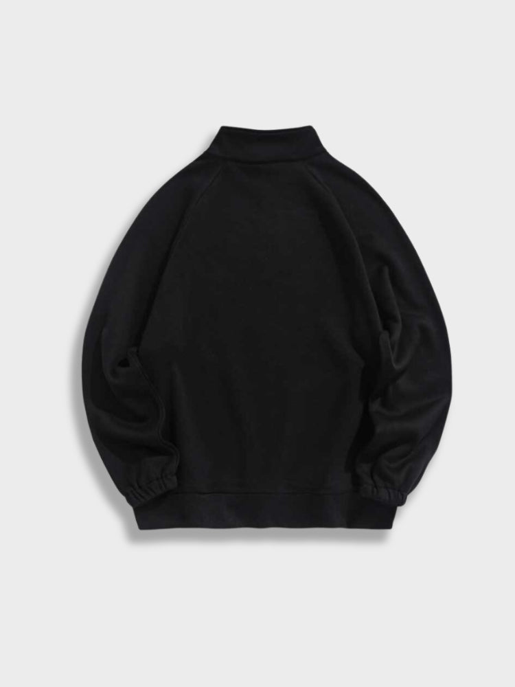 Herrenpullover mit Halb-Reißverschluss - Logan