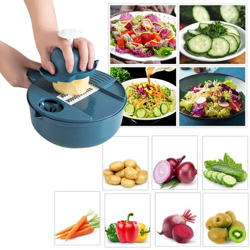12-in-1 Multifunctional Cutter Set - ChefEase