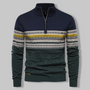 Gestreifter Zip-Pullover - SummitZip