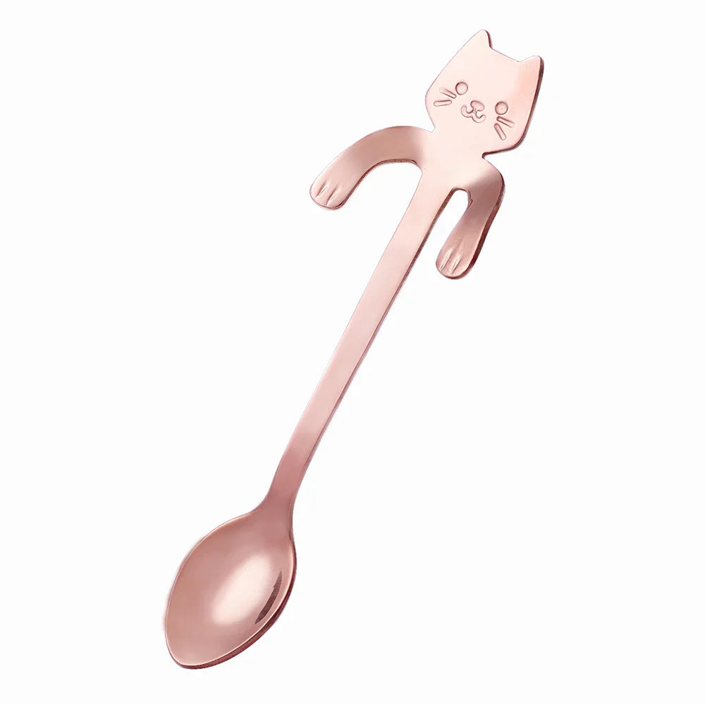 Mini Cat Spoon made of Stainless Steel - Whiskra