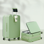 Aluminiumrahmen-Hardshell-Koffer mit USB-Anschluss – Turin