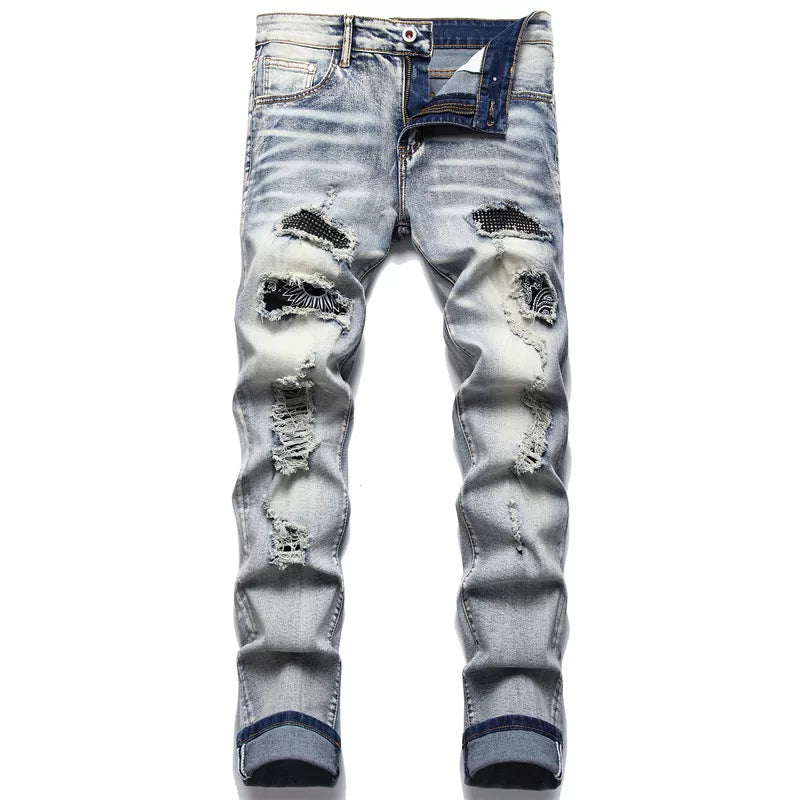 Trendige Zerrissene Herrenjeans - Jaxon