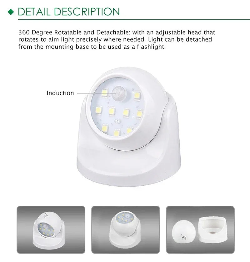 Kabelloser LED-Strahler - BrightGuard