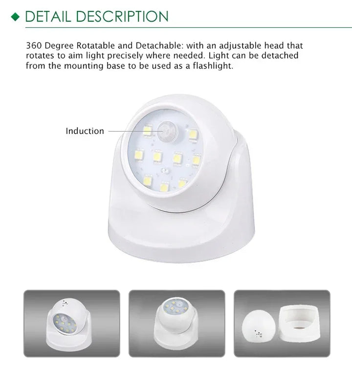 Kabelloser LED-Strahler - BrightGuard