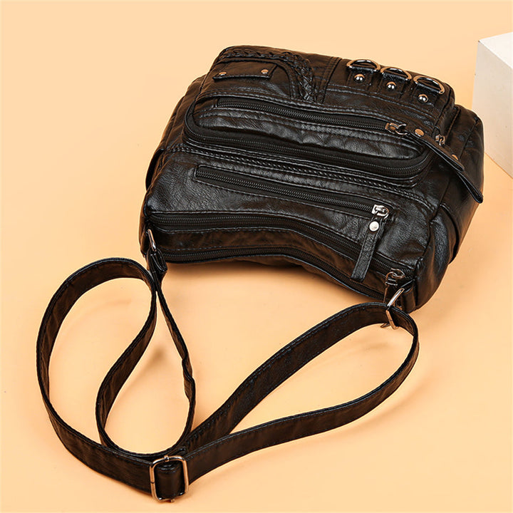Vintage Damen-Ledertasche - Isabella