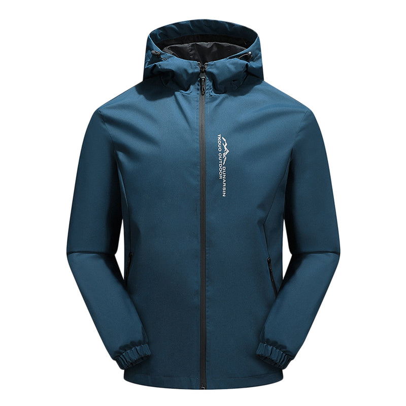 Wasser- und Winddichte Outdoorjacke mit Kapuze - EcoShield