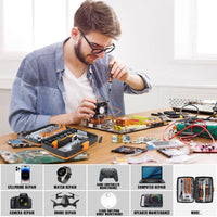 68-in-1 Ratschen-Schraubendreher-Set mit magnetischen Bits & Verlängerung – FortiDrive