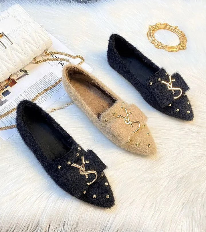 Holly Winter Slip-Ons | Stylish & Warm