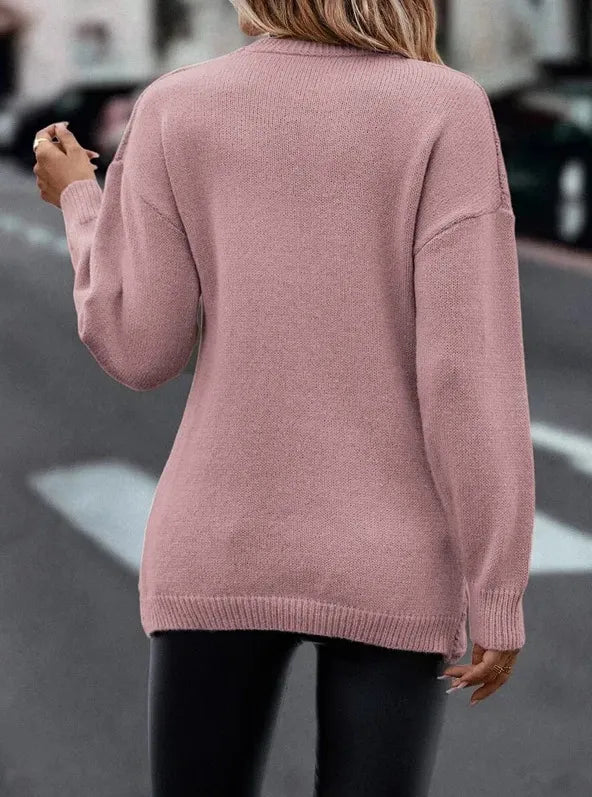 Dona Gestrickter Pullover | Stilvoll & Bequem