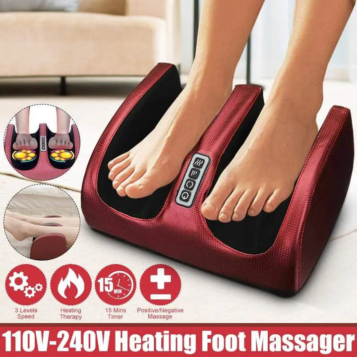 Elektrischer Fußmassager mit Wärme- und Shiatsu-Therapie - RelaxFoot